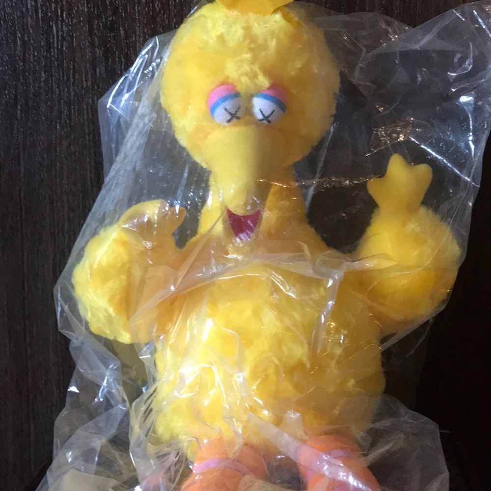 KAWS X SESAME STREET BIG BIRD